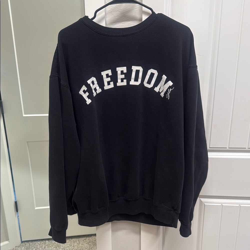 Carly Jean Los Angeles Black Freedom Sweatshirt